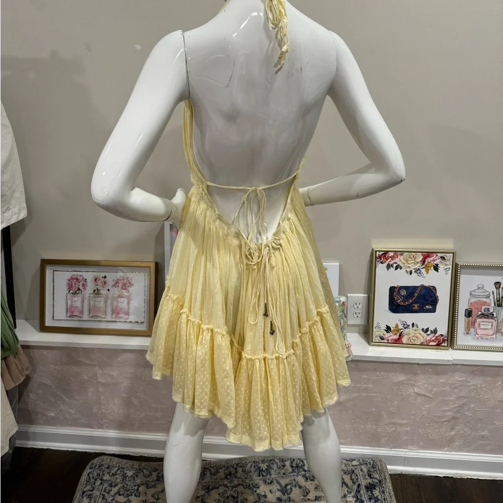 NWOT FREE PEOPLE Robe courte 100 Degree Sz : L - Picture 10 of 12